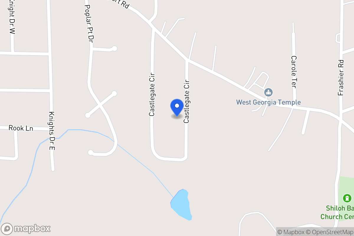 Map of 240 Castlegate Cir