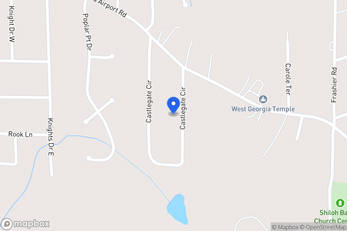 Map of 250 Castlegate Cir