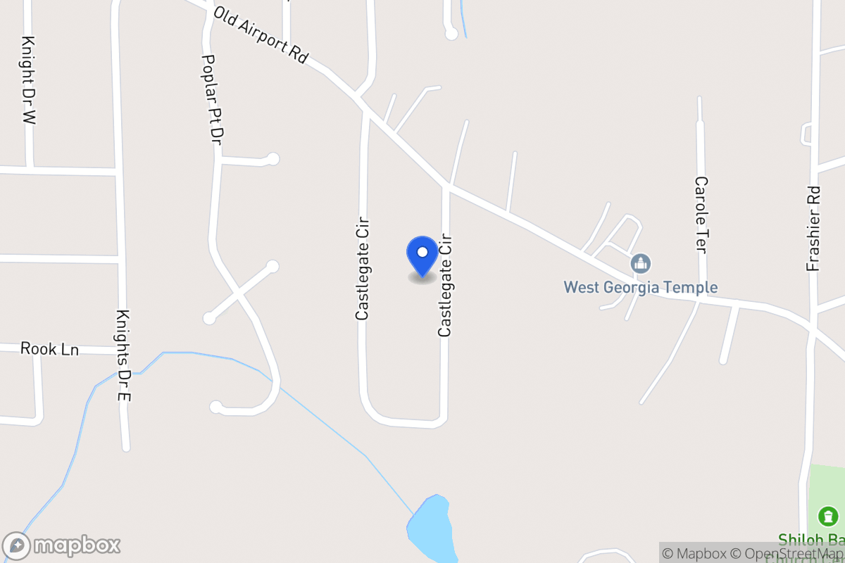 Map of 260 Castlegate Cir