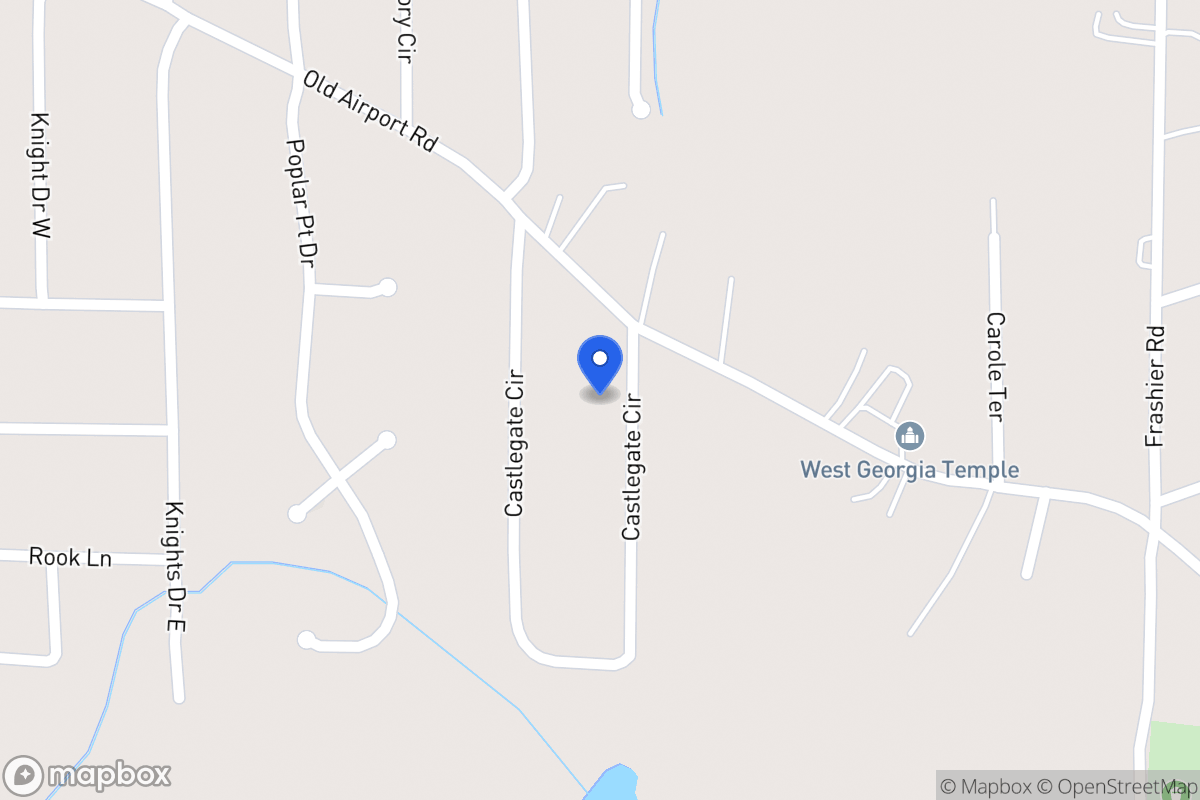 Map of 280 Castlegate Cir