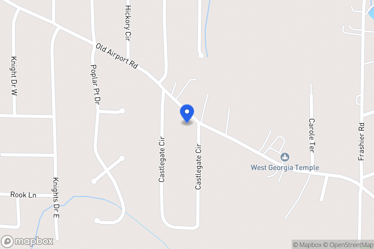 Map of 417 Old Airport Rd