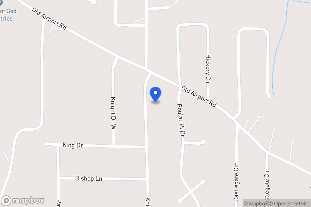 Map of 30 E Knight Dr