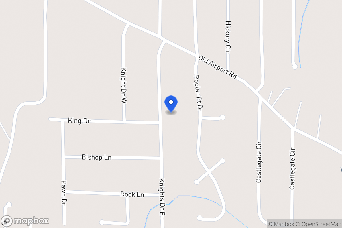 Map of 70 E Knight Dr