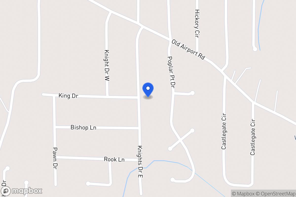 Map of 80 E Knight Dr
