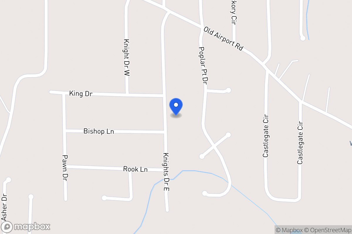Map of 100 E Knight Dr