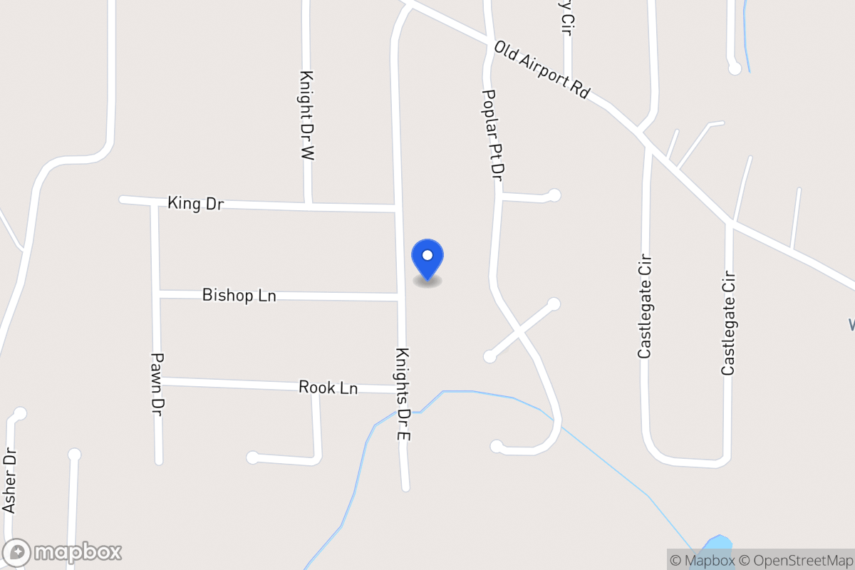 Map of 110 E Knight Dr