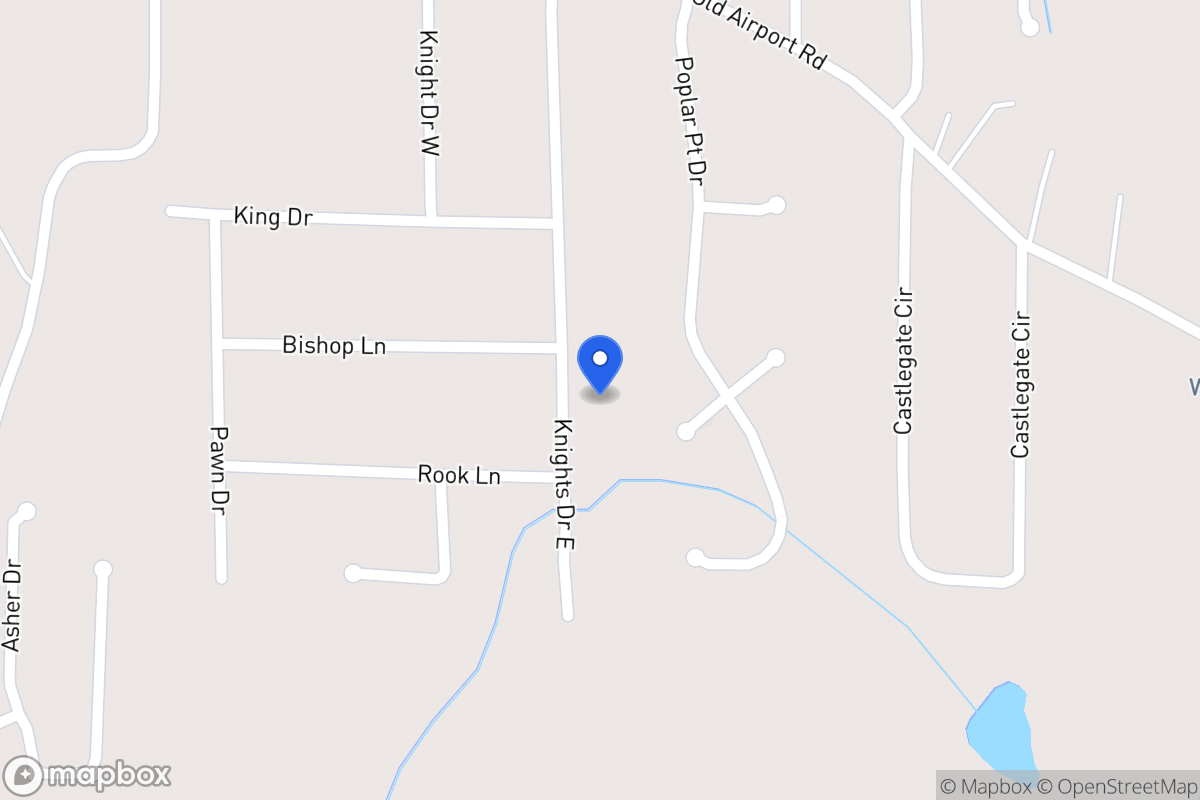 Map of 130 E Knight Dr