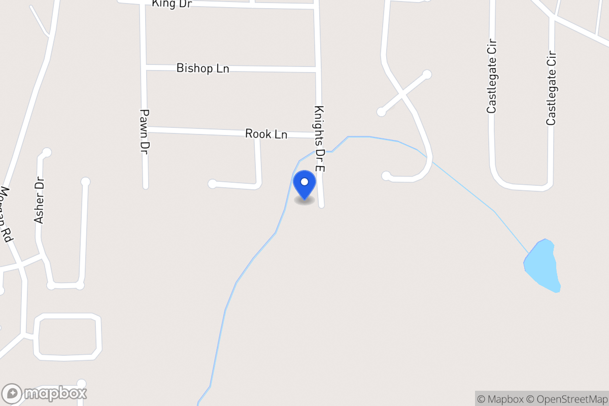Map of 185 E Knight Dr