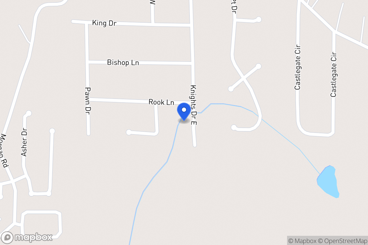 Map of 165 E Knight Dr
