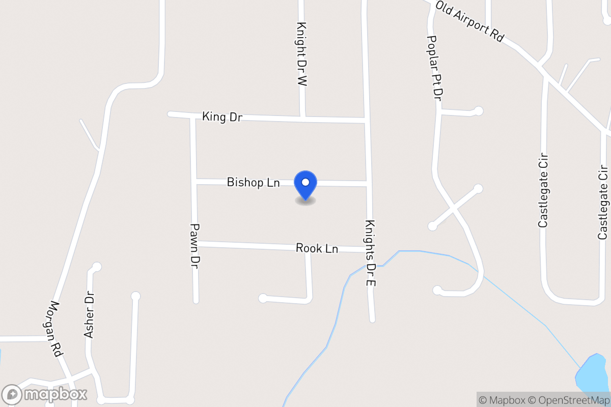 Map of 40 Bishop Ln