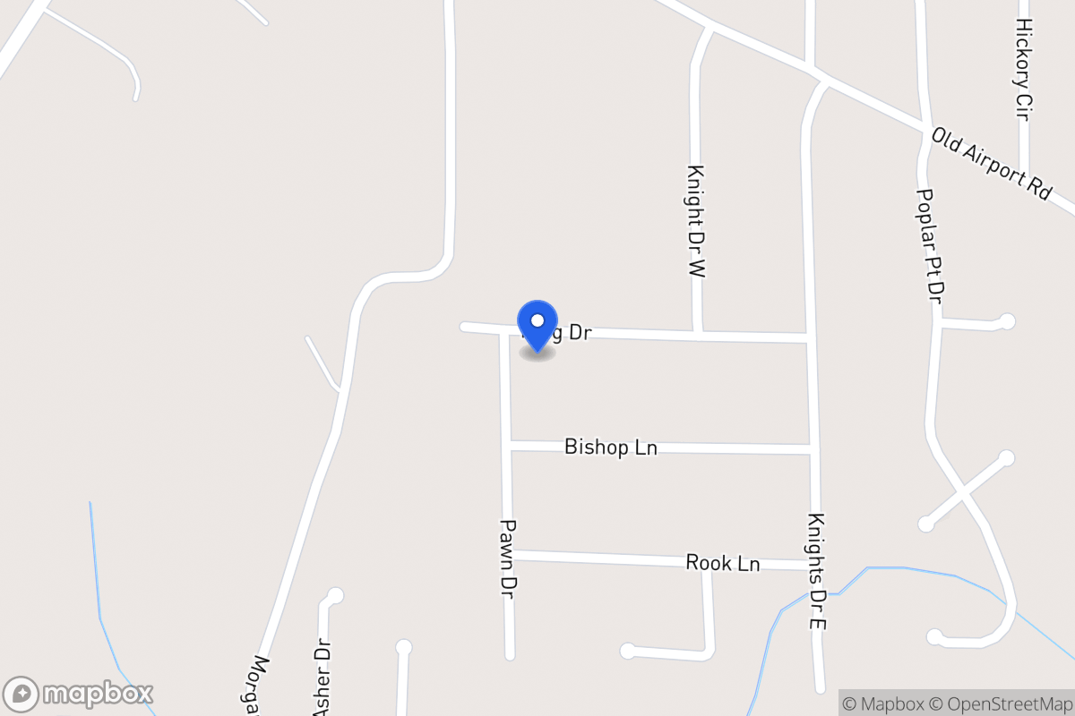 Map of 90 King Dr