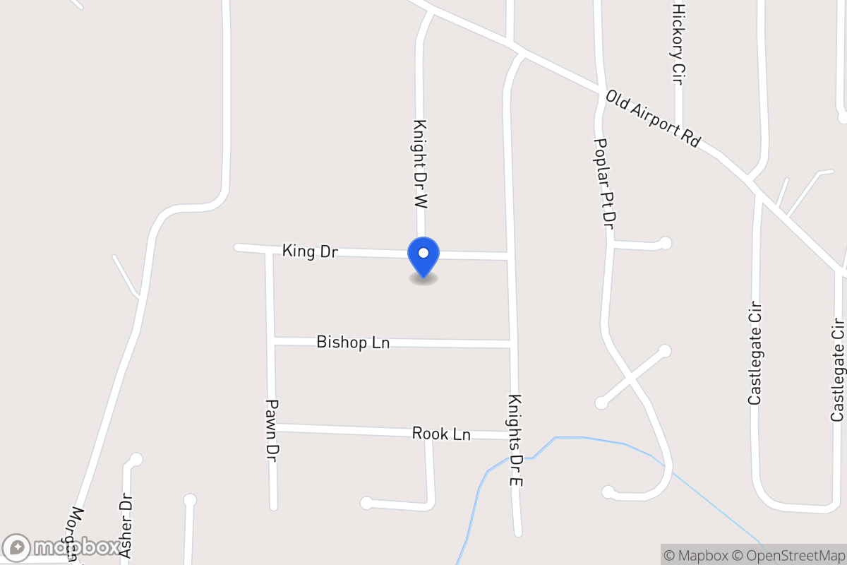 Map of 40 King Dr