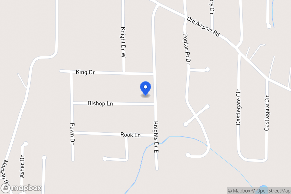 Map of 15 Bishop Ln