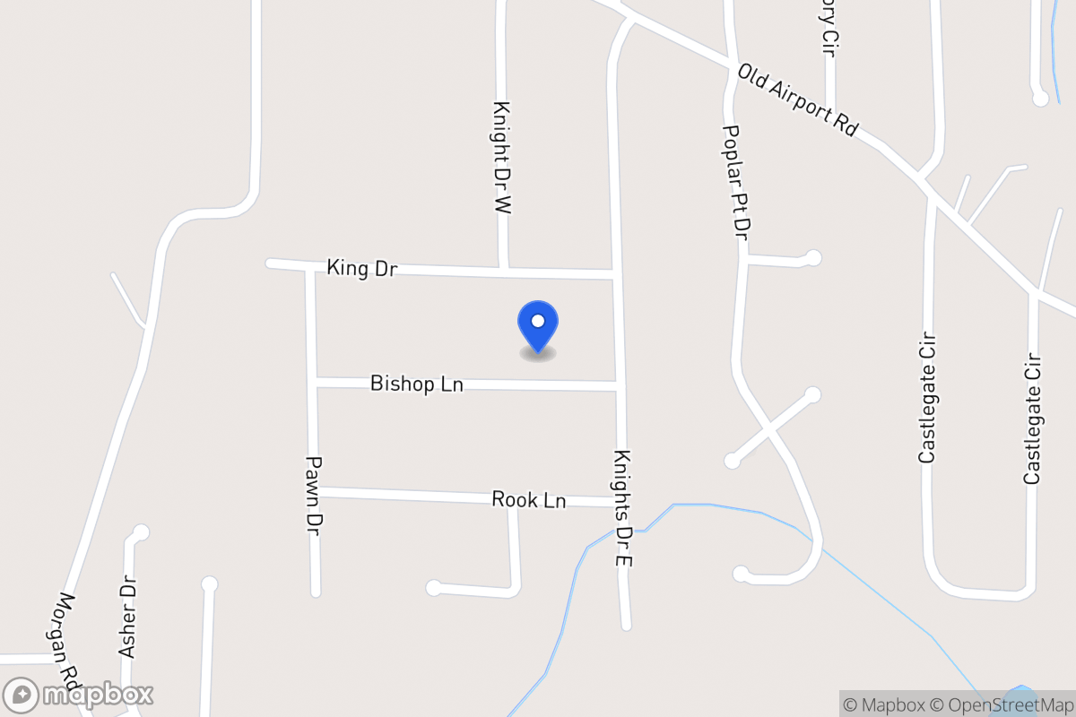 Map of 25 Bishop Ln