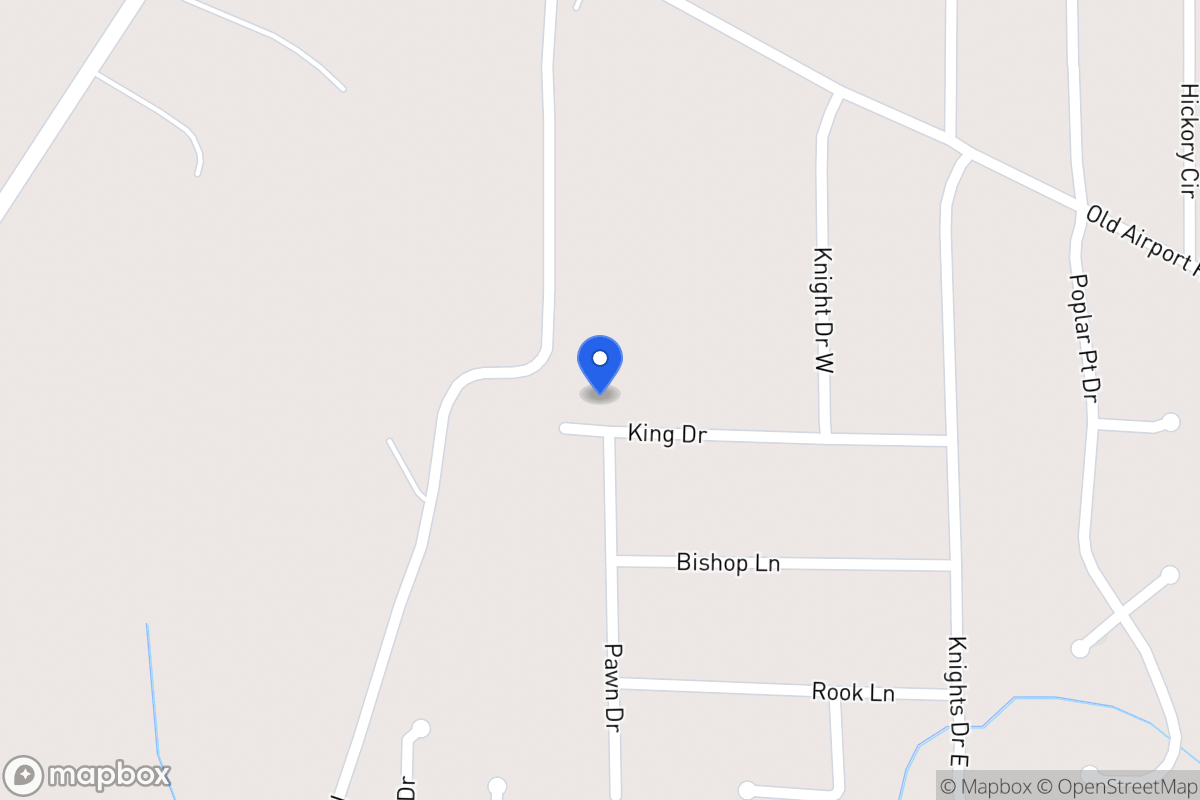 Map of 105 King Dr