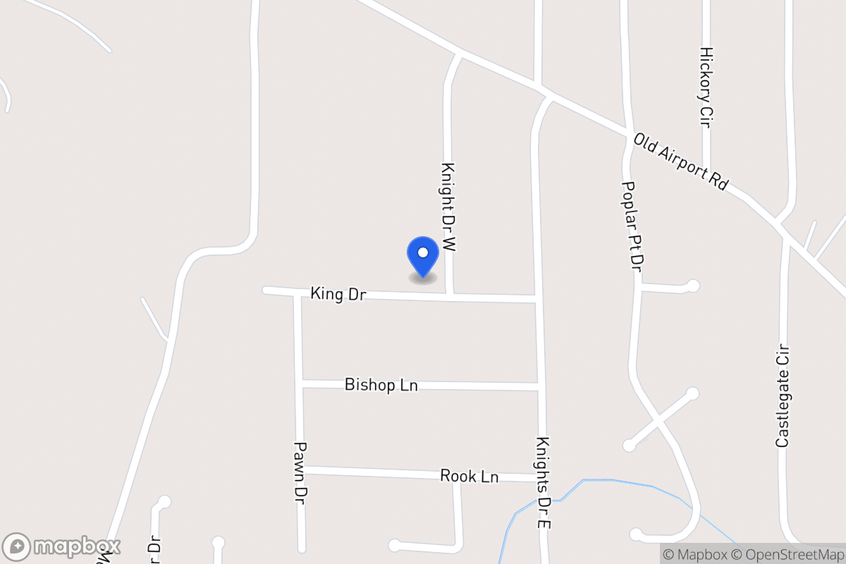 Map of 95 W Knight Dr