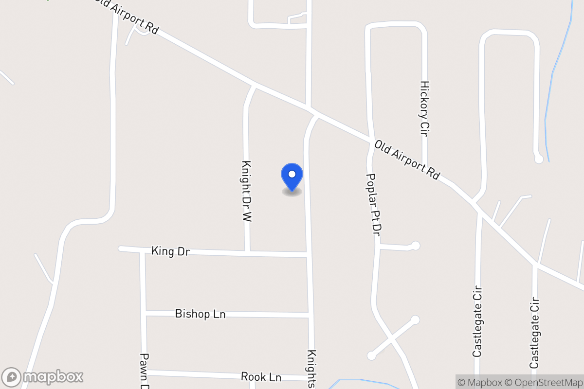 Map of 45 E Knight Dr