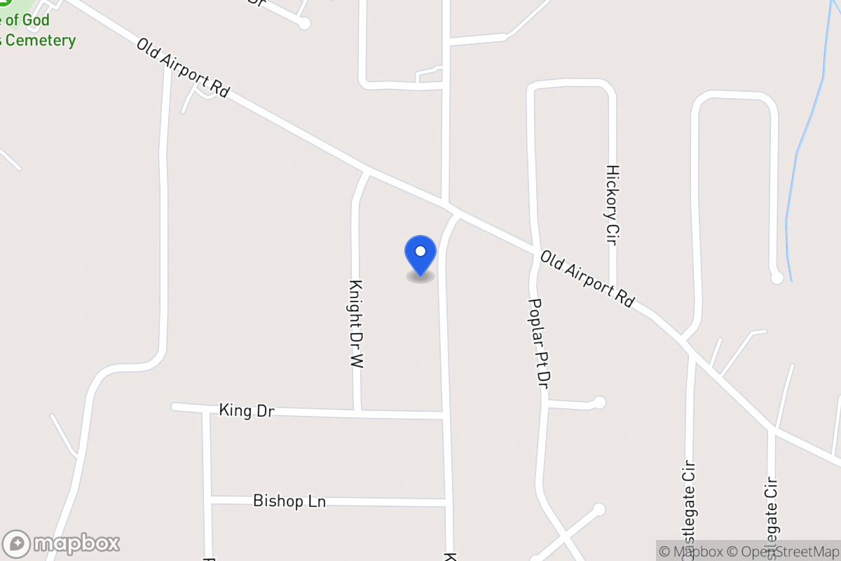 Map of 21 E Knight Dr