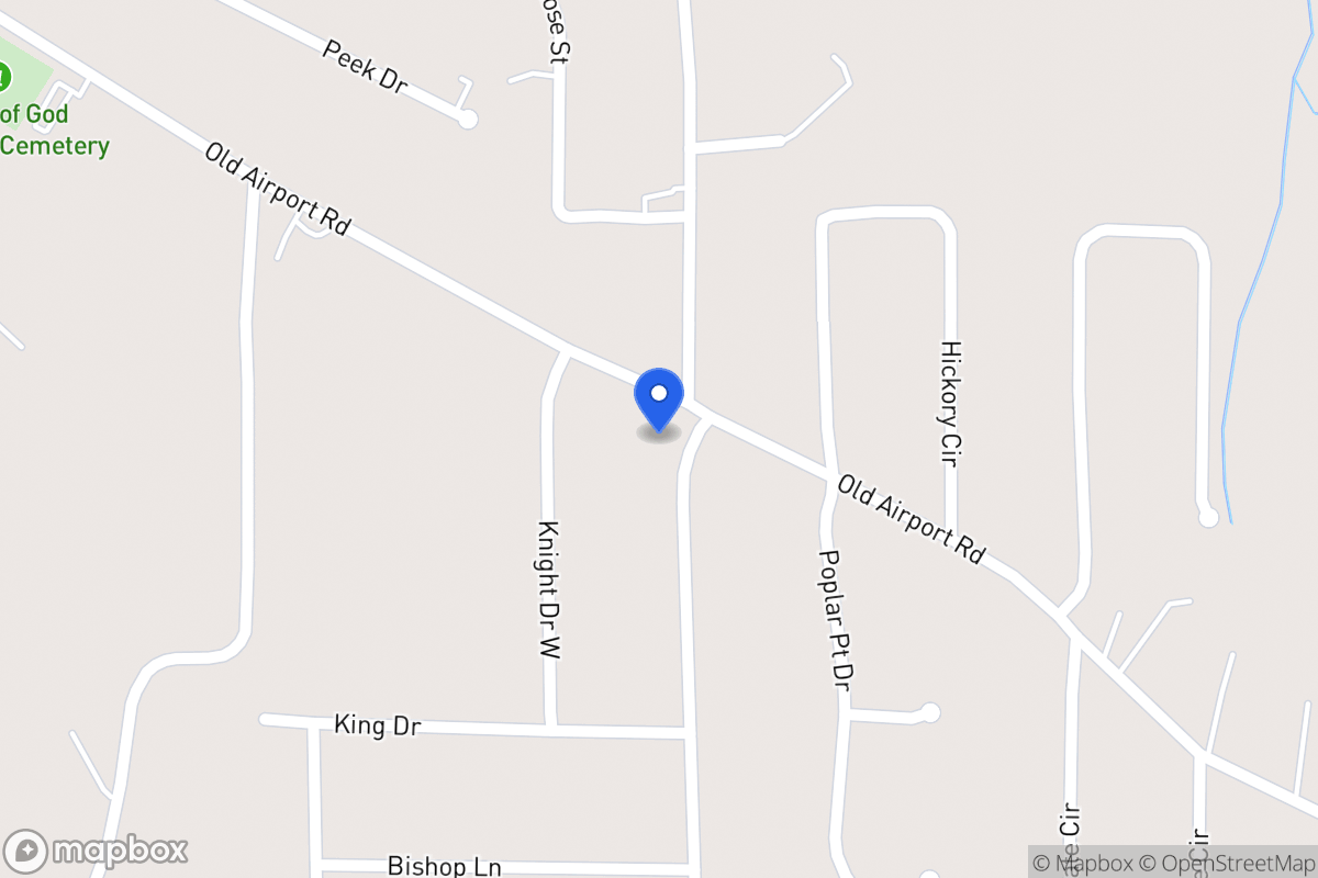 Map of 235 E Knight Dr