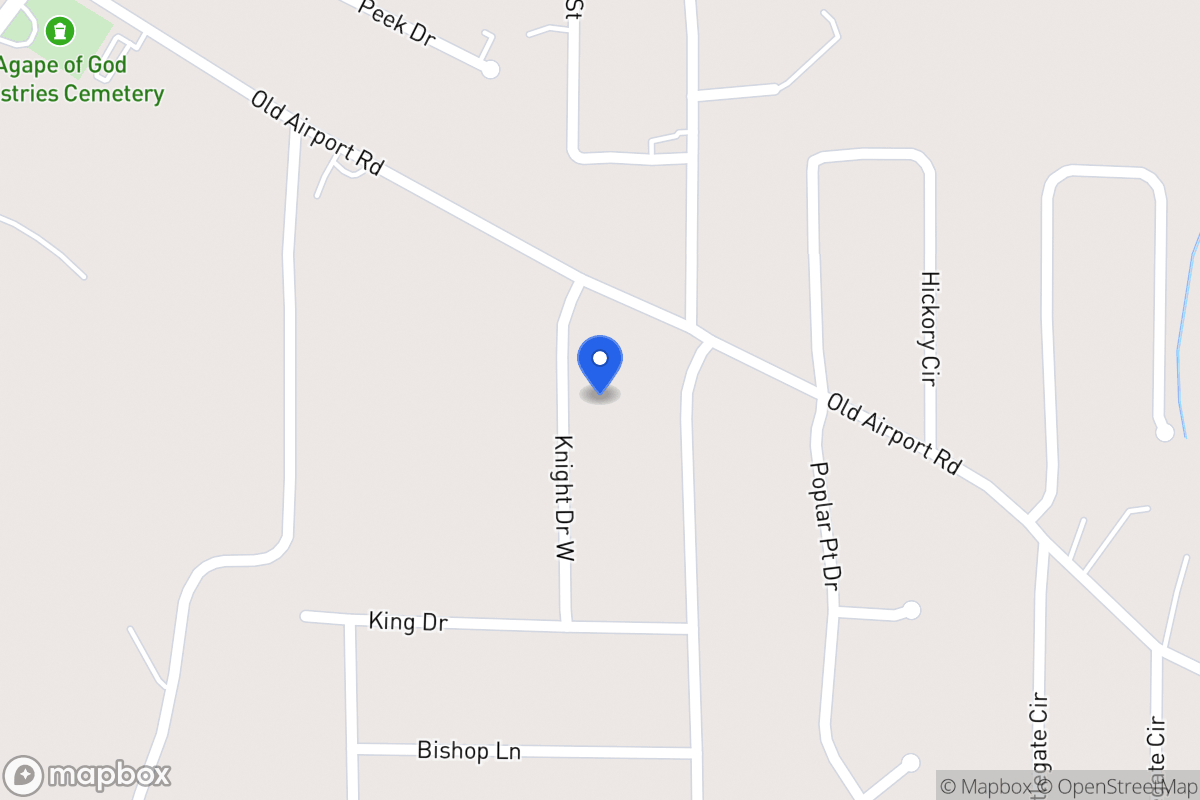 Map of 30 W Knight Dr