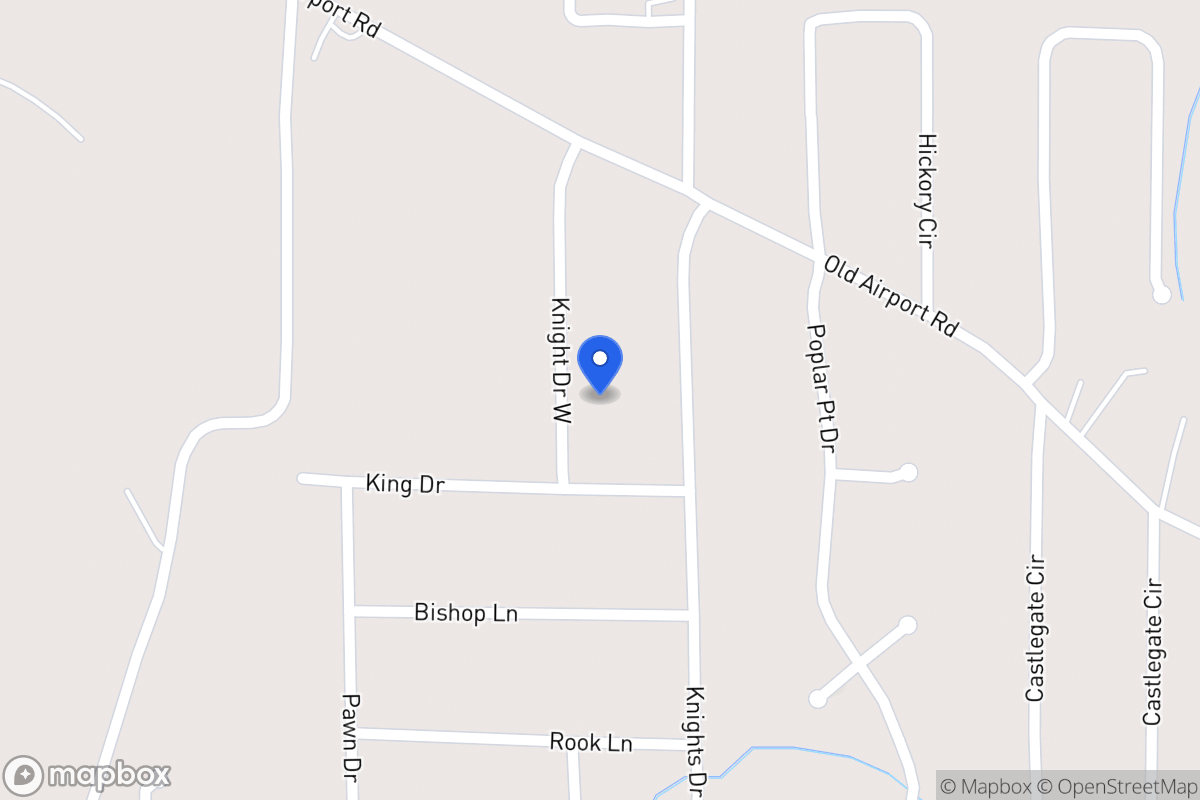 Map of 70 W Knight Dr