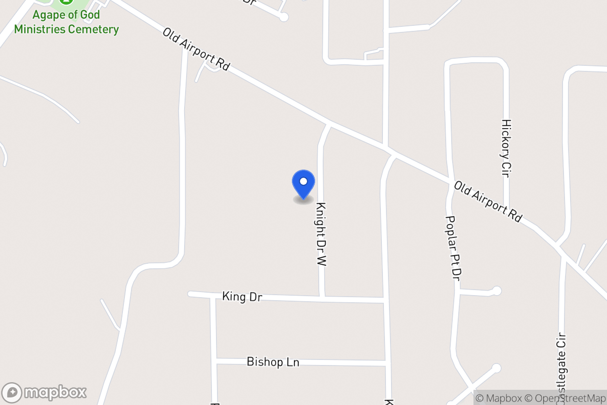 Map of 45 W Knight Dr
