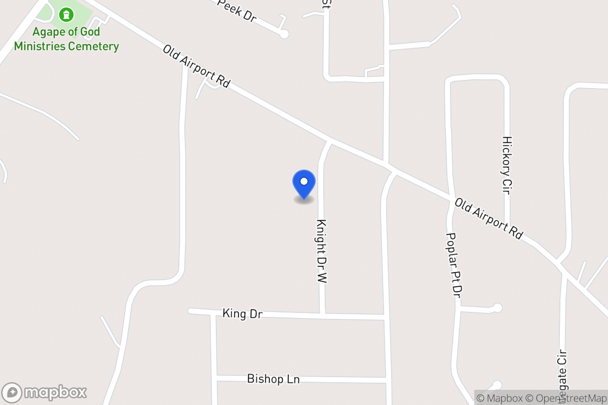 Map of 35 W Knight Dr