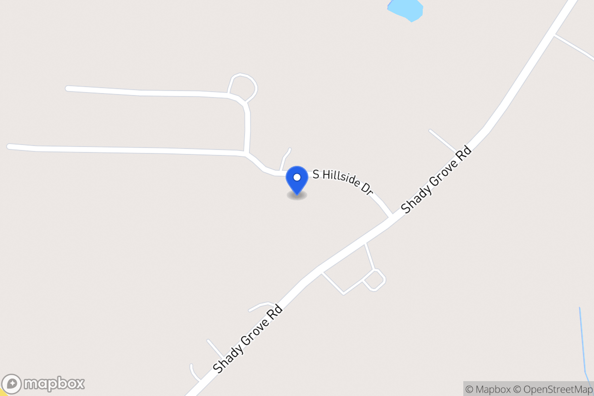 Map of 8 S Hillside Dr