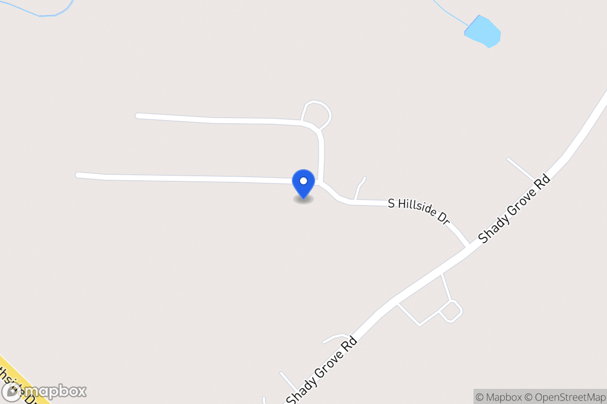 Map of 30 S Hillside Dr