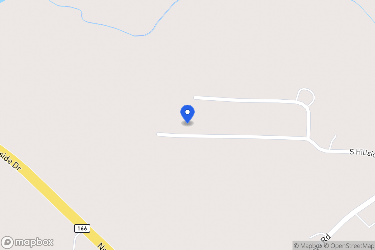 Map of 145 S Hillside Dr