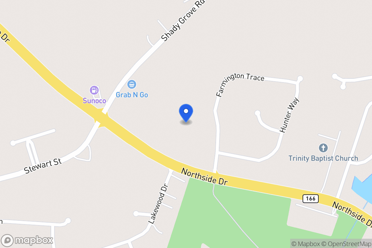 Map of 603 Northside Dr