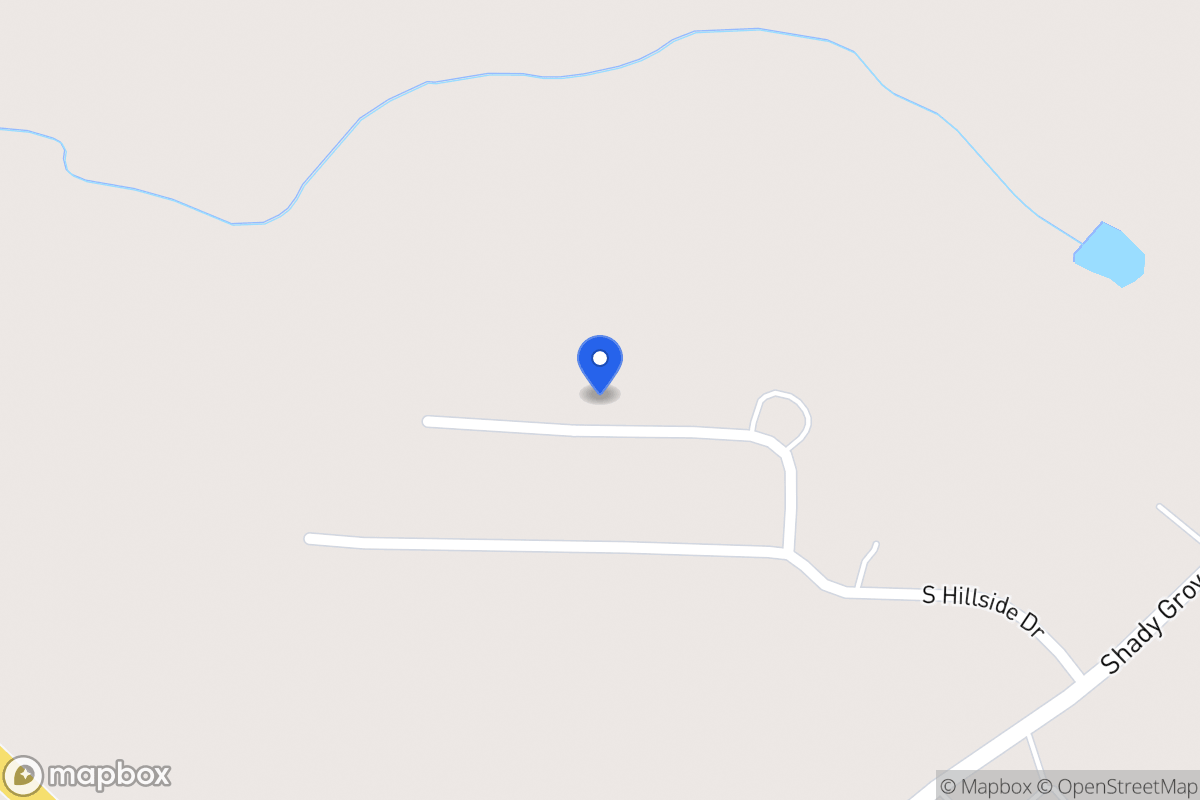Map of 135 N Hillside Dr
