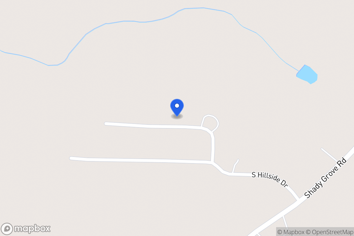 Map of 105 N Hillside Dr