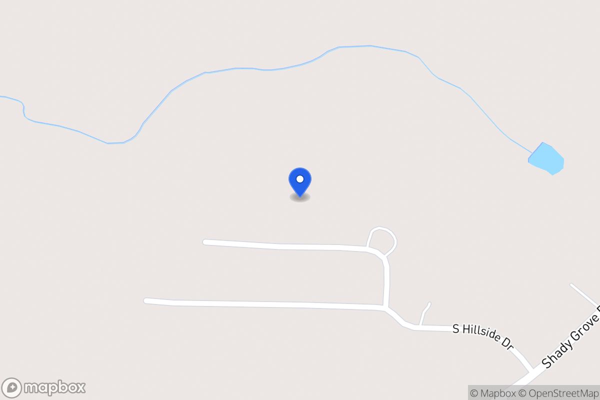 Map of 1740 Shady Grove Rd