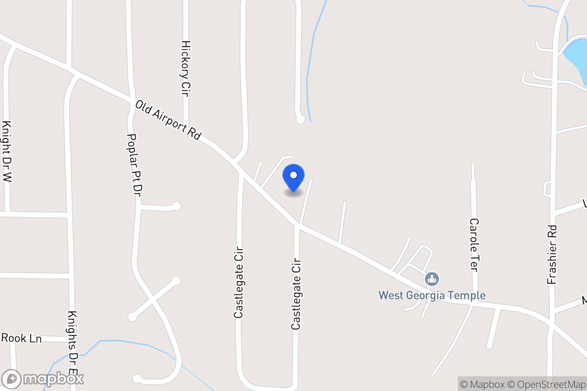 Map of 414 Old Airport Rd