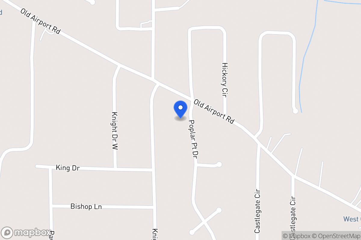 Map of 17 Poplar Pointe Dr