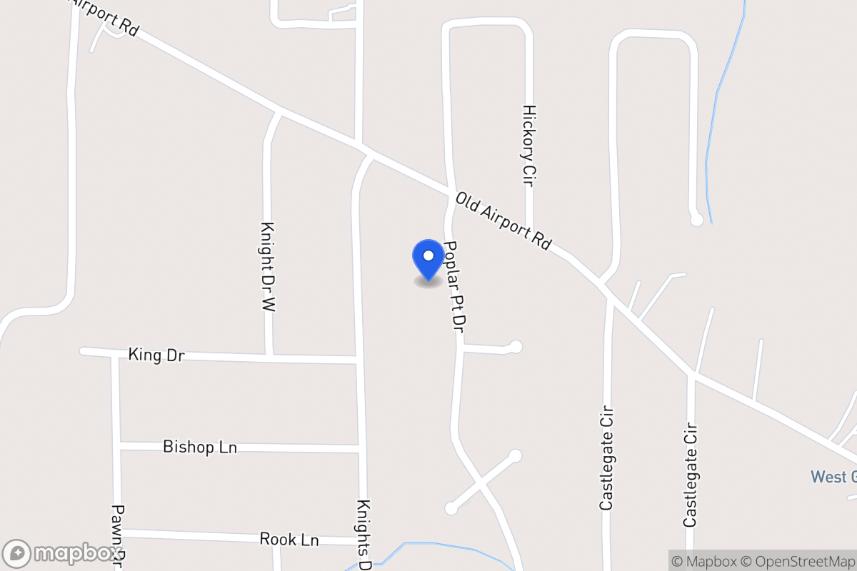 Map of 33 Poplar Pointe Dr