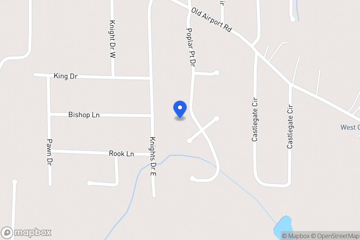 Map of 105 Poplar Pointe Dr