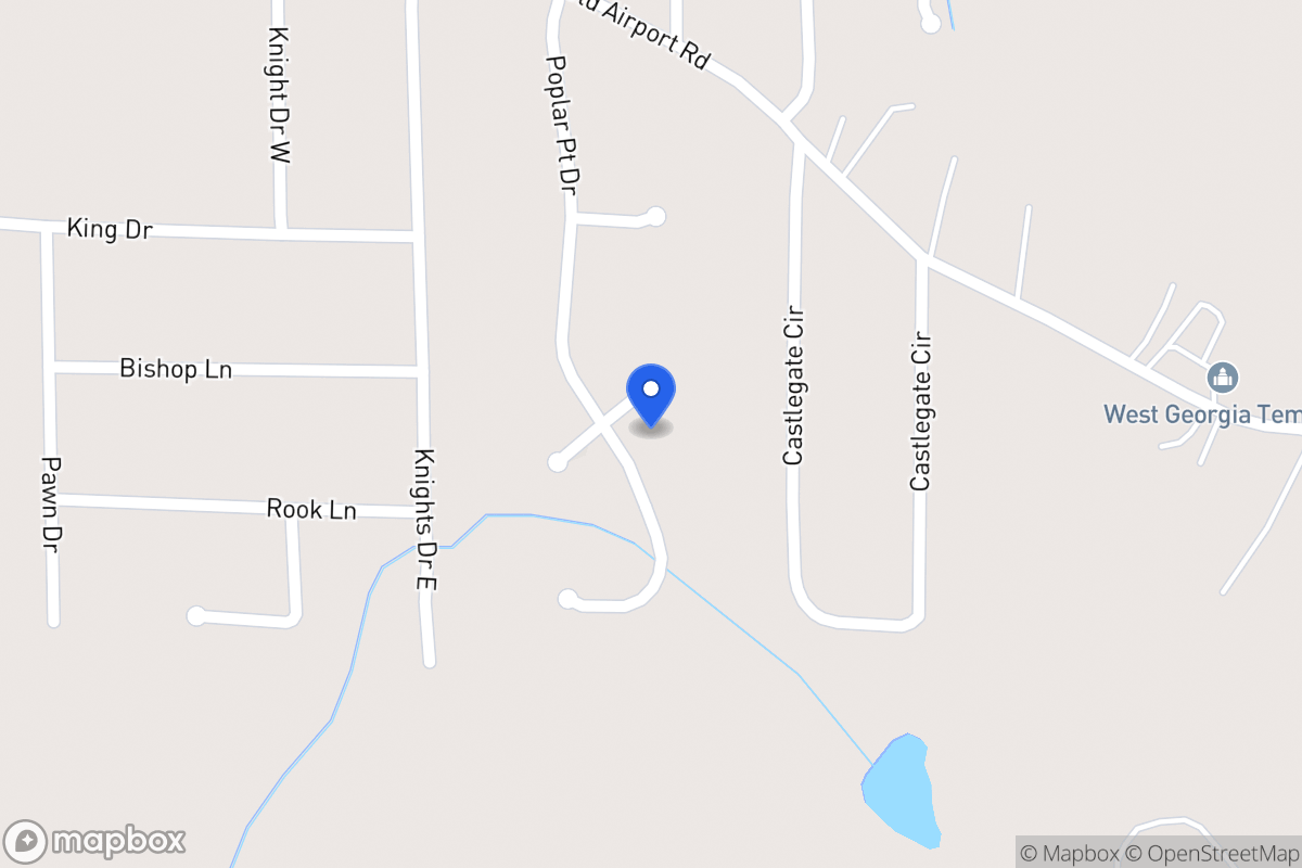 Map of 132 Poplar Pointe Dr