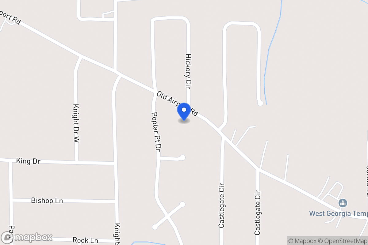 Map of 325 Old Airport Rd