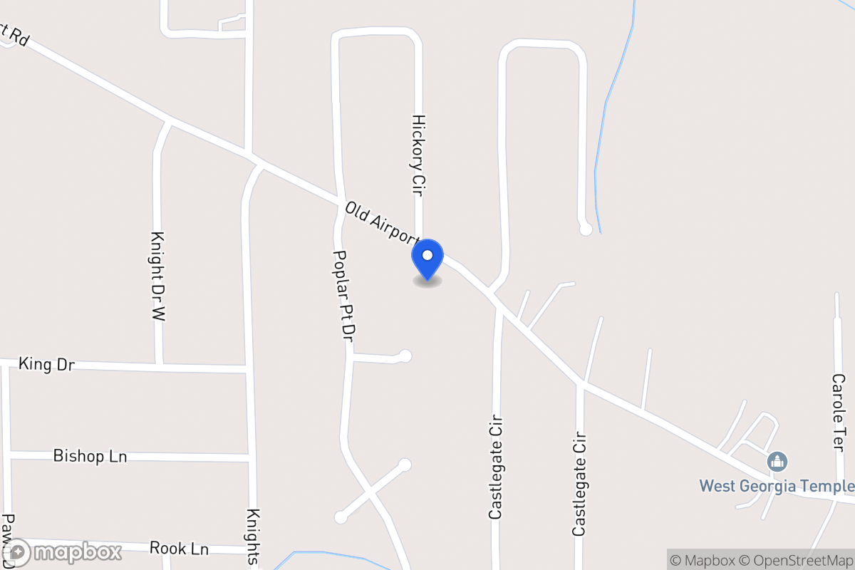 Map of 335 Old Airport Rd
