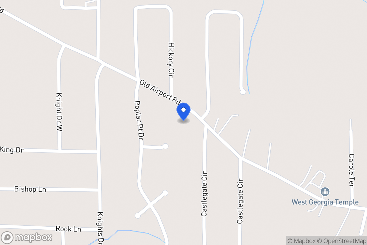 Map of 347 Old Airport Rd