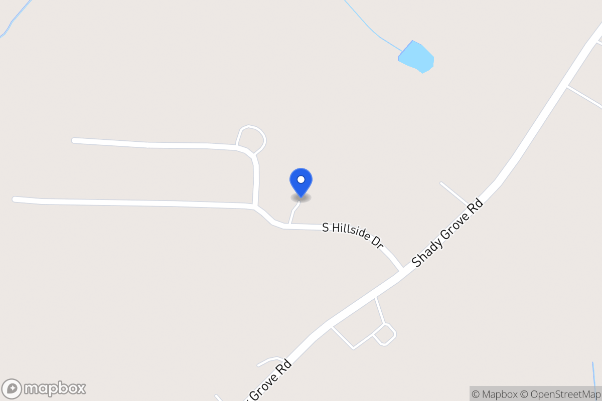 Map of 7 S Hillside Dr