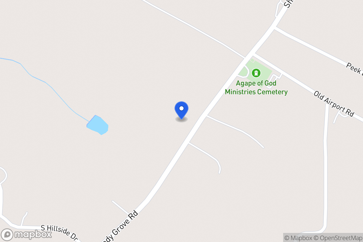 Map of 1856 Shady Grove Rd