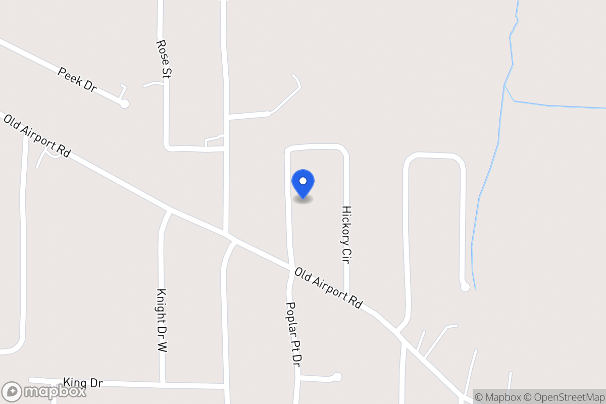 Map of Hickory Cir