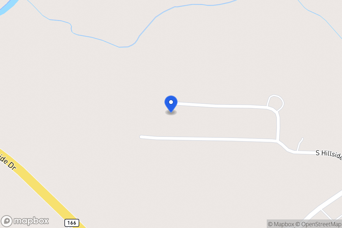 Map of 170 N Hillside Dr