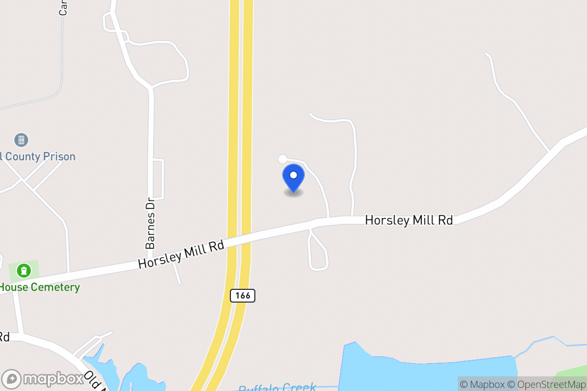 Map of 258 Horsley Mill Rd