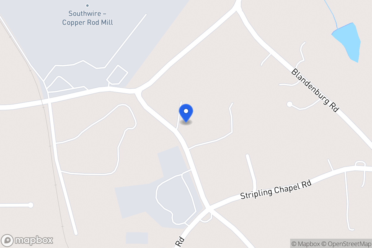 Map of 524 Central High Rd