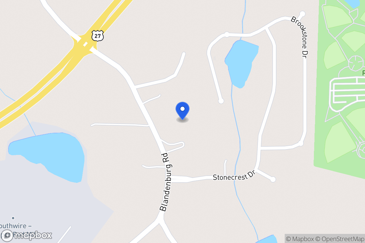 Map of 282 Blandenburg Rd