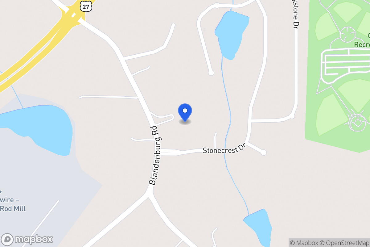 Map of 302 Blandenburg Rd